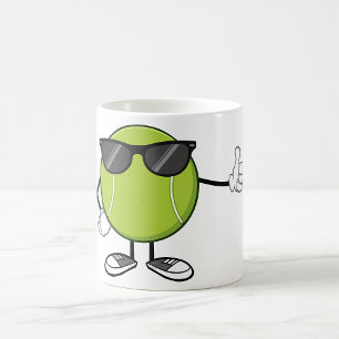 Sunny Tennis Ball Kaffeetasse