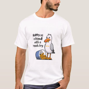 Sunny the Seagull mit French Fries T-Shirt