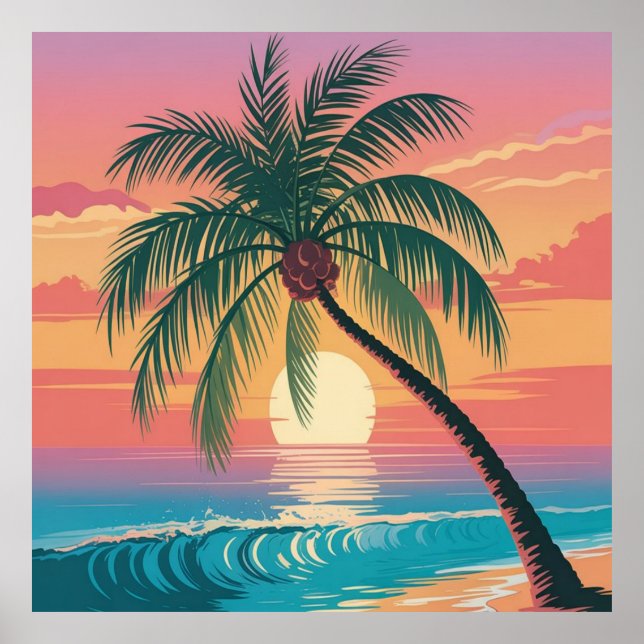 Sunny Vibes Poster (Vorne)