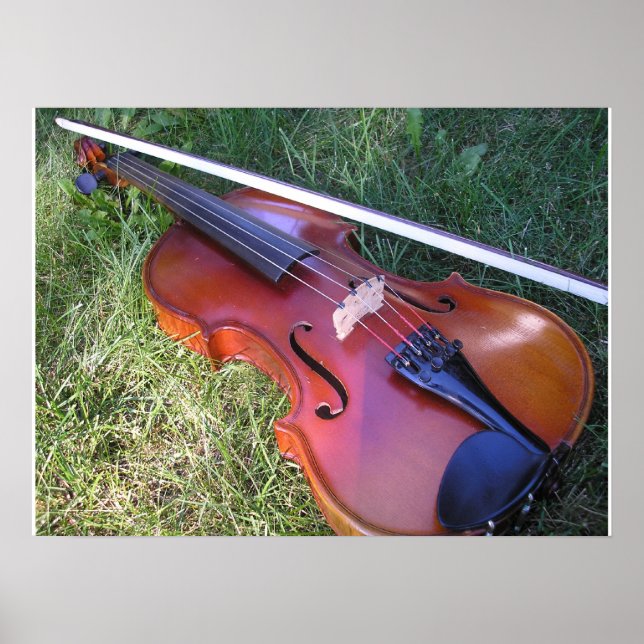 Sunny Violin Poster (Vorne)