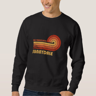 Sunnydale San Francisco California Retro Vintag Sweatshirt