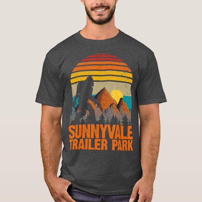 Sunnyvale Trailer Park Bigfoot National Park T-Shirt (Vorderseite)