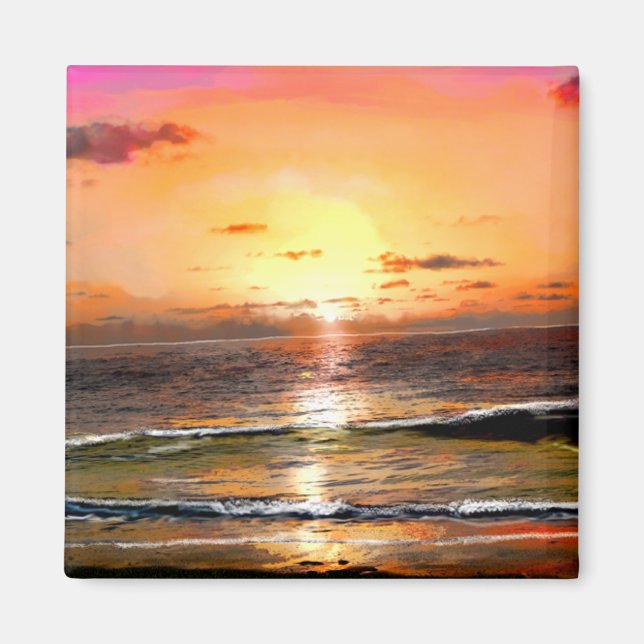 Sunrise #1 magnet (Vorne)