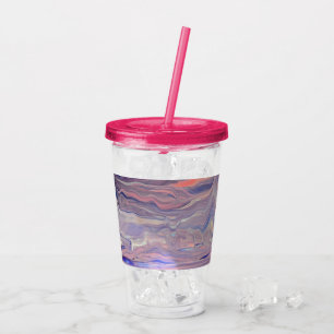 Sunrise-Acrylglas-Pour-Tumbler Acryltrinkbecher
