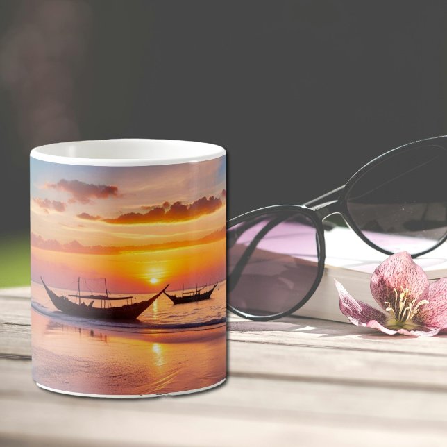 Sunrise at Al Wakrah Beach - Katar Kaffeetasse (Von Creator hochgeladen)