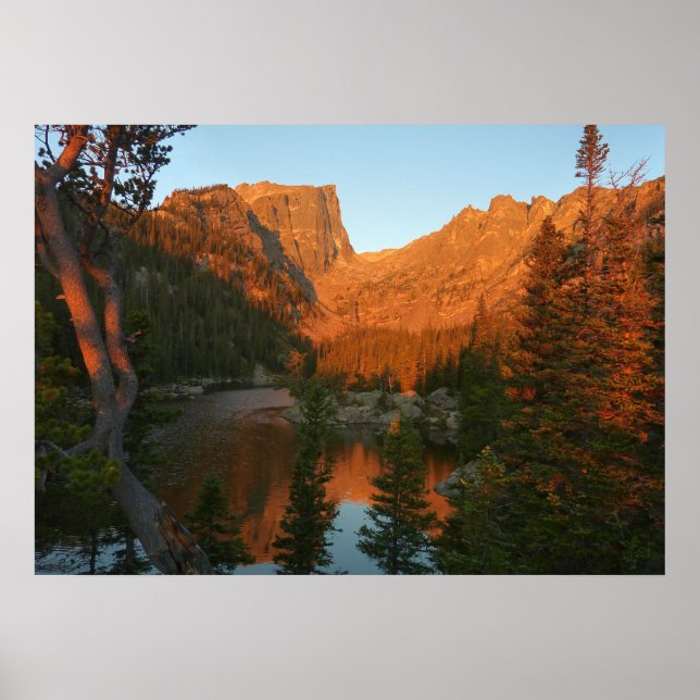 Sunrise at Dream Lake II Poster (Vorne)