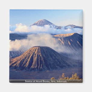 Sunrise at Mount Bromo, Java, Indonesien Magnet