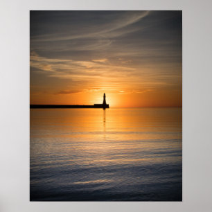 Sunrise at Roker Poster/Print Poster