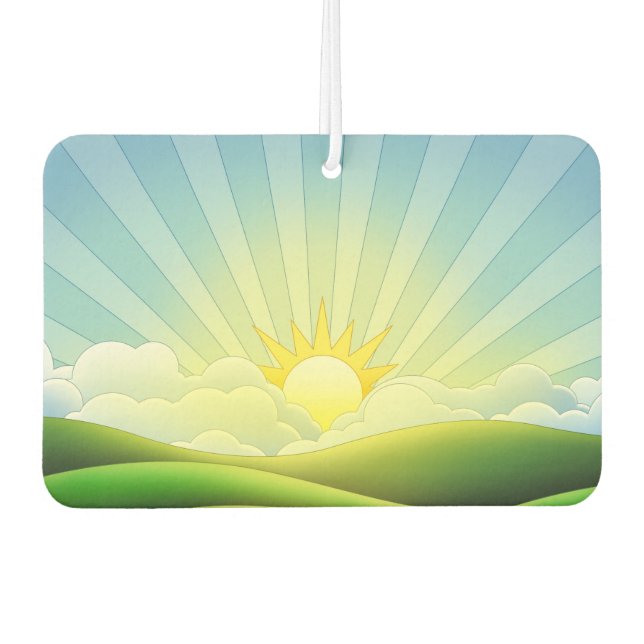 Sunrise Autolufterfrischer (Vorderseite)