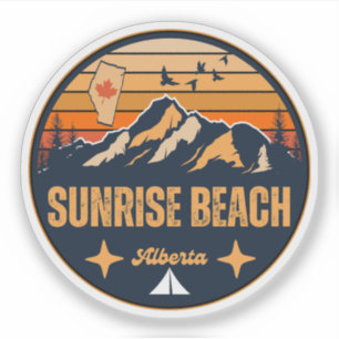 Sunrise Beach, Alberta Aufkleber