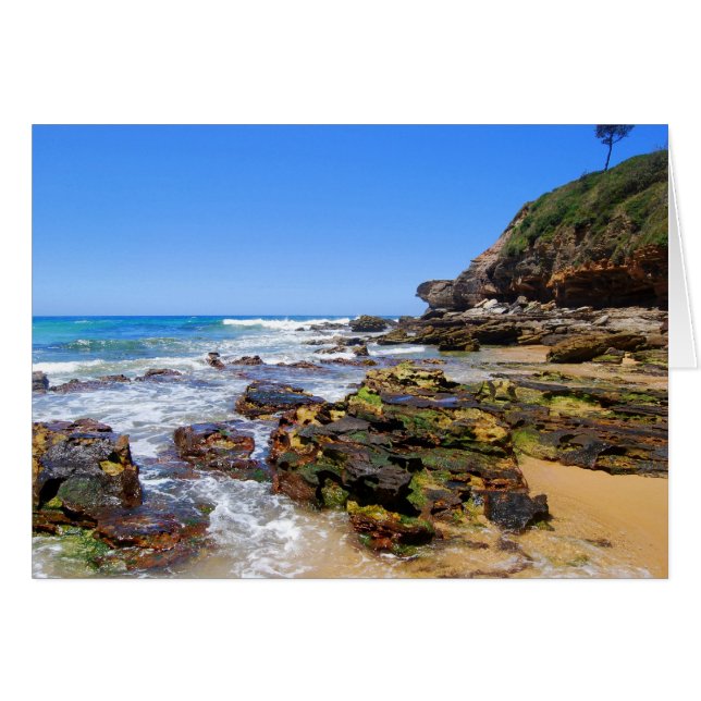 Sunrise Beach, Sydney, Australien, Card (Vorderseite (Horizontal))