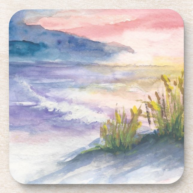 Sunrise Beach Untersetzer (Vorderseite)