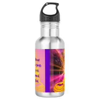 Sunrise Buddha #6 - Wasser ist lebendig Edelstahlflasche