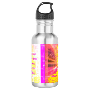 Sunrise Buddha #9 - Wasser ist lebendig Edelstahlflasche