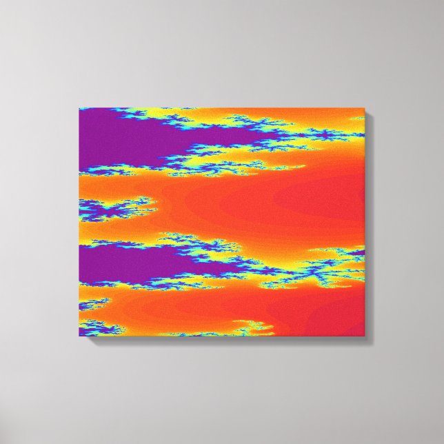 Sunrise Canvas Print Leinwanddruck (Vorderseite)