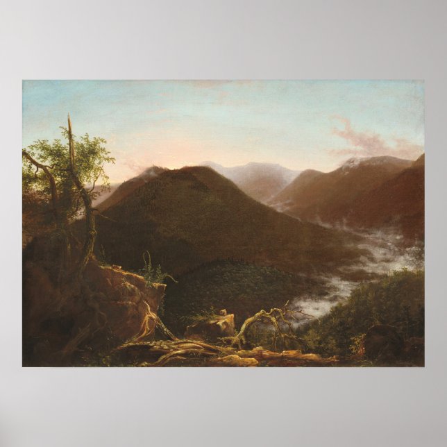 Sunrise, Catskills - Thomas Cole Kunstposter Poster (Vorne)