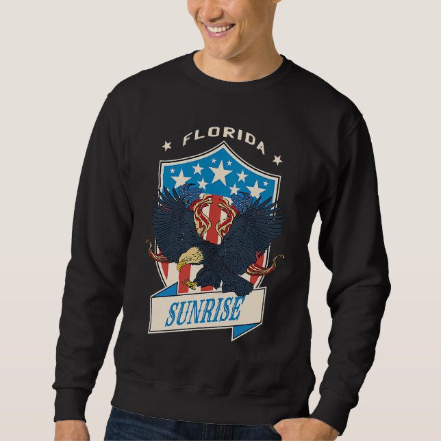 Sunrise City National Florida Day Sweatshirt (Vorderseite)