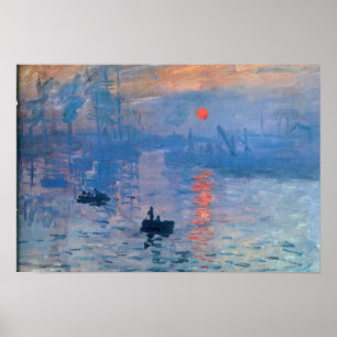 Sunrise - Claude Monet Poster