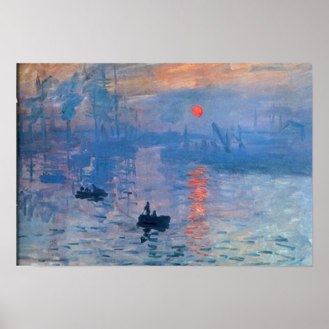 Sunrise - Claude Monet Poster (Vorne)