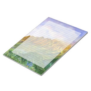 Sunrise Cliffs Kauai Hawaii Notepad Notizblock
