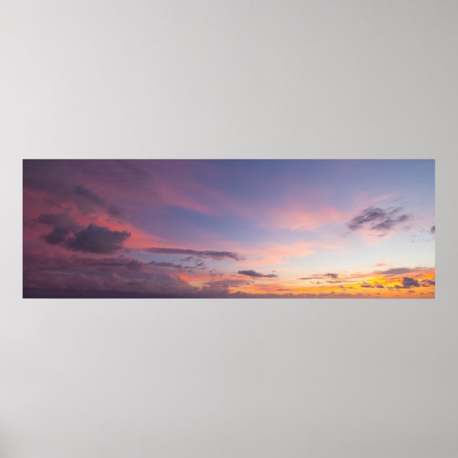 Sunrise Clouds, Florida Poster (Vorne)