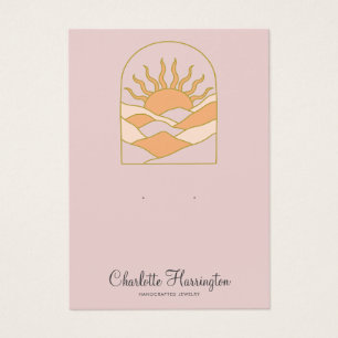 Sunrise Dusty Pink Earring Jewelry