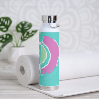 Sunrise Ethnic Circle - Minze Spearmint Rosa Trinkflasche
