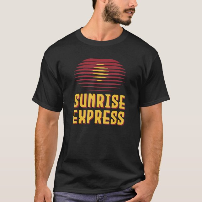 Sunrise Express Train Japan Tokio Okayama Izumo Ta T-Shirt (Vorderseite)