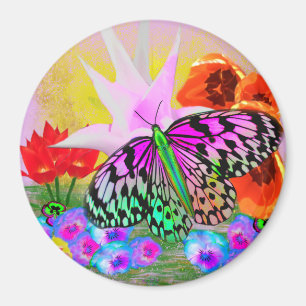 Sunrise Fantasy von Power Blume Magnet