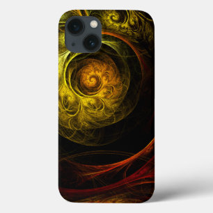 Sunrise Floral Red Abstrakt Art iPhone 6 Fall Case-Mate iPhone Hülle