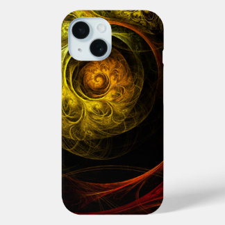 Sunrise Floral Red Abstrakte Kunst Case-Mate iPhone Hülle
