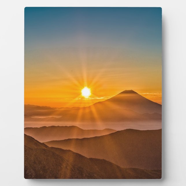 Sunrise Fotoplatte (Vorderseite)