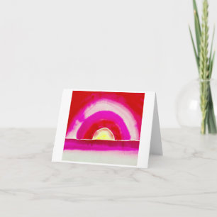 Sunrise, Georgia O'Keeffe, Fine Art Karte