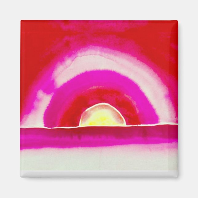 Sunrise, Georgia O'Keeffe, Magnet (Vorne)