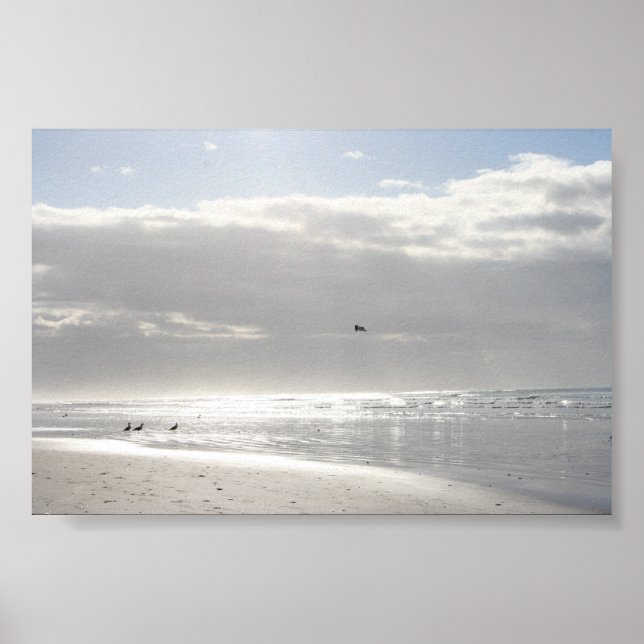 Sunrise Glitzer Poster (Vorne)