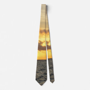 Sunrise Glory Folly Beach Neck Tie Krawatte