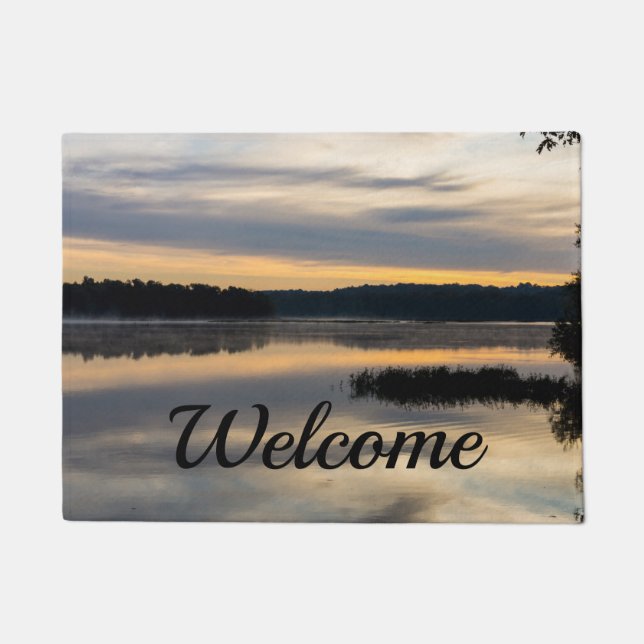 Sunrise Glory Welcome Doormat Fußmatte (Vorderseite)