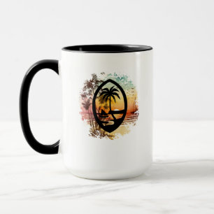 Sunrise Guam Siegel Tasse