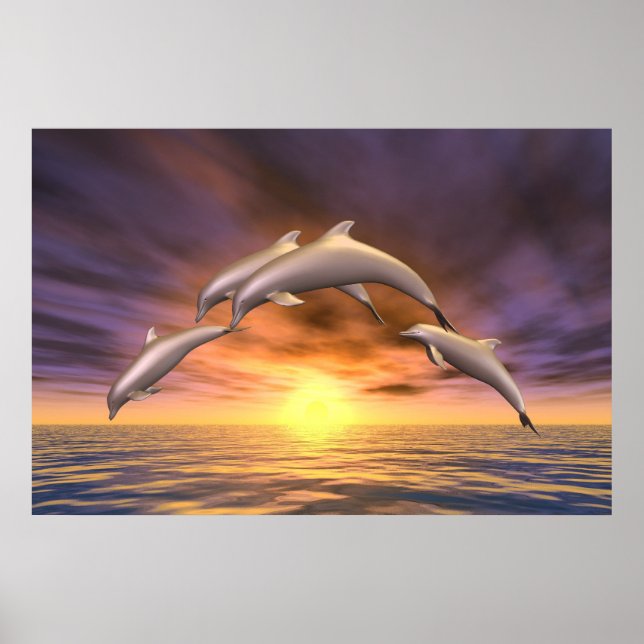 Sunrise Jump Poster (Vorne)