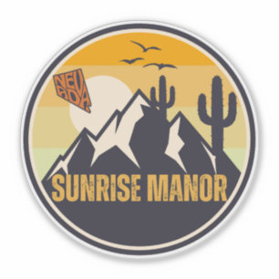 Sunrise Manor, Nevada Aufkleber