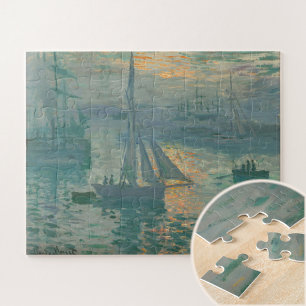 Sunrise (Marine) von Claude Monet Puzzle