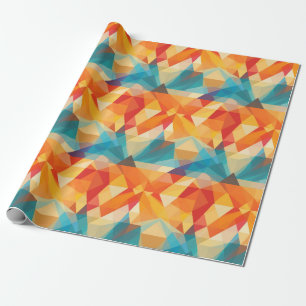 Sunrise Mosaic Geometric: Neues Design für Anfänge Geschenkpapier