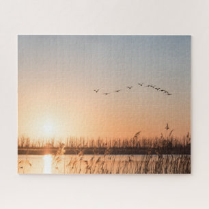 Sunrise Nature Foto Puzzle