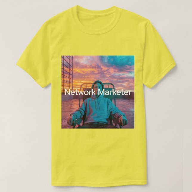 Sunrise Network Marketer T - Shirt (Design vorne)