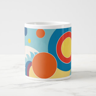Sunrise Ocean Wave Jumbo-Tasse