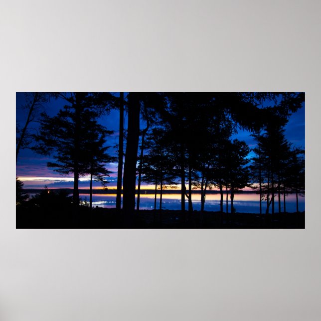 Sunrise on Gouldsboro Bay, Maine Poster (Vorne)