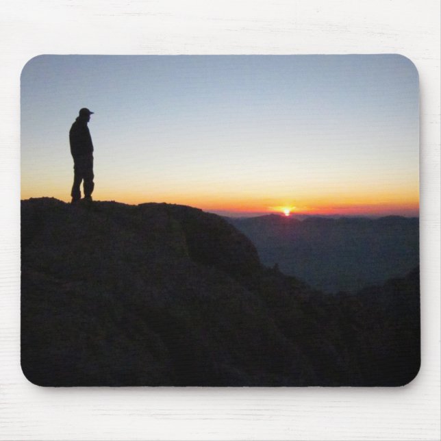 Sunrise on Mt Whitney 2 - John Muir Trail Mousepad (Vorne)