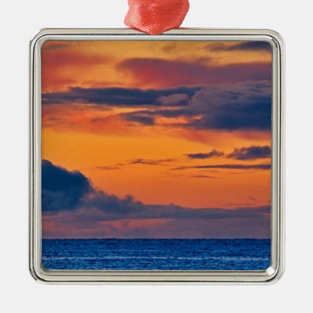 Sunrise Ornament Aus Metall (Vorne)
