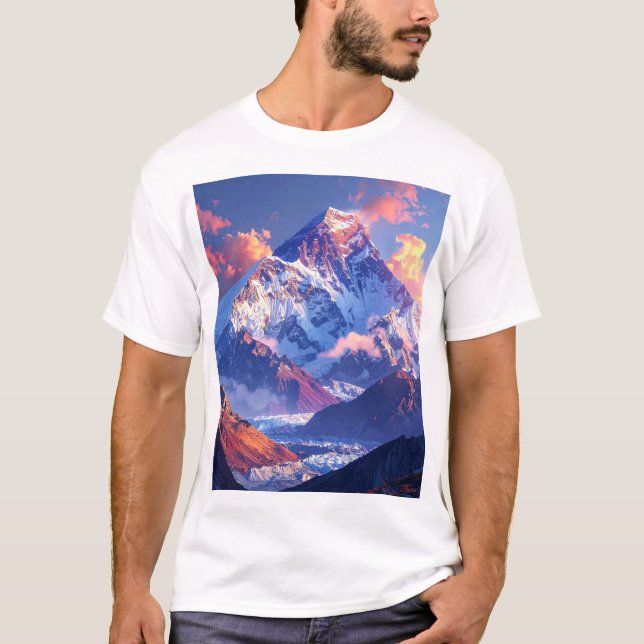 Sunrise Over the Sacred Summit T-Shirt (Vorderseite)