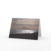 Sunrise Personalisiert 35. Hochzeitstag